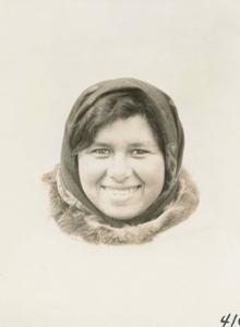 Image: Sybilla-half Eskimo [Inuit]-half white [Hilda Lyall's mother. Sybilla Nitsman]